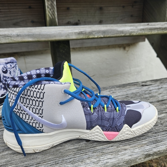 Nike Kybrid S2 Men's 8.5 CQ9323-002 " What The Neon" Kyrie Irving - Picture 3 of 14